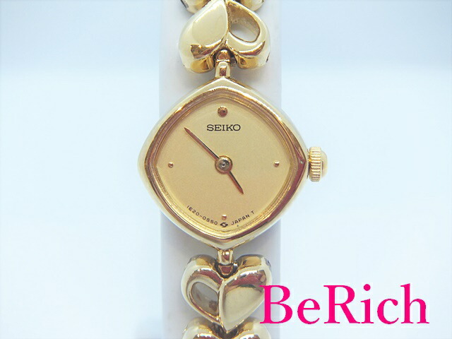 楽天市場】セイコー SEIKO レディース 腕時計 1E20-5280 ゴールド 文字