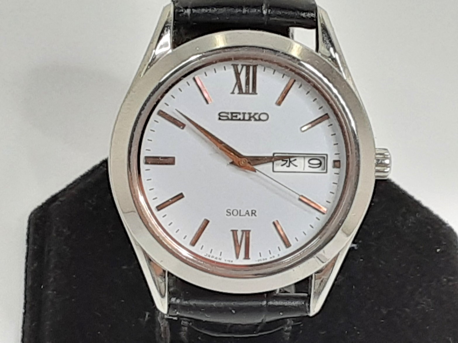 楽天市場】セイコー SEIKO ソーラー メンズ 腕時計 デイデイト V158