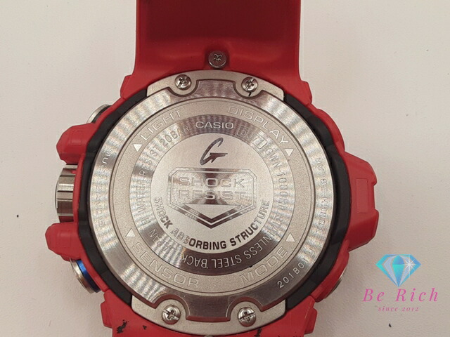 楽天市場】カシオ CASIO G-SHOCK ガルフマスター GWN-1000RD 電波