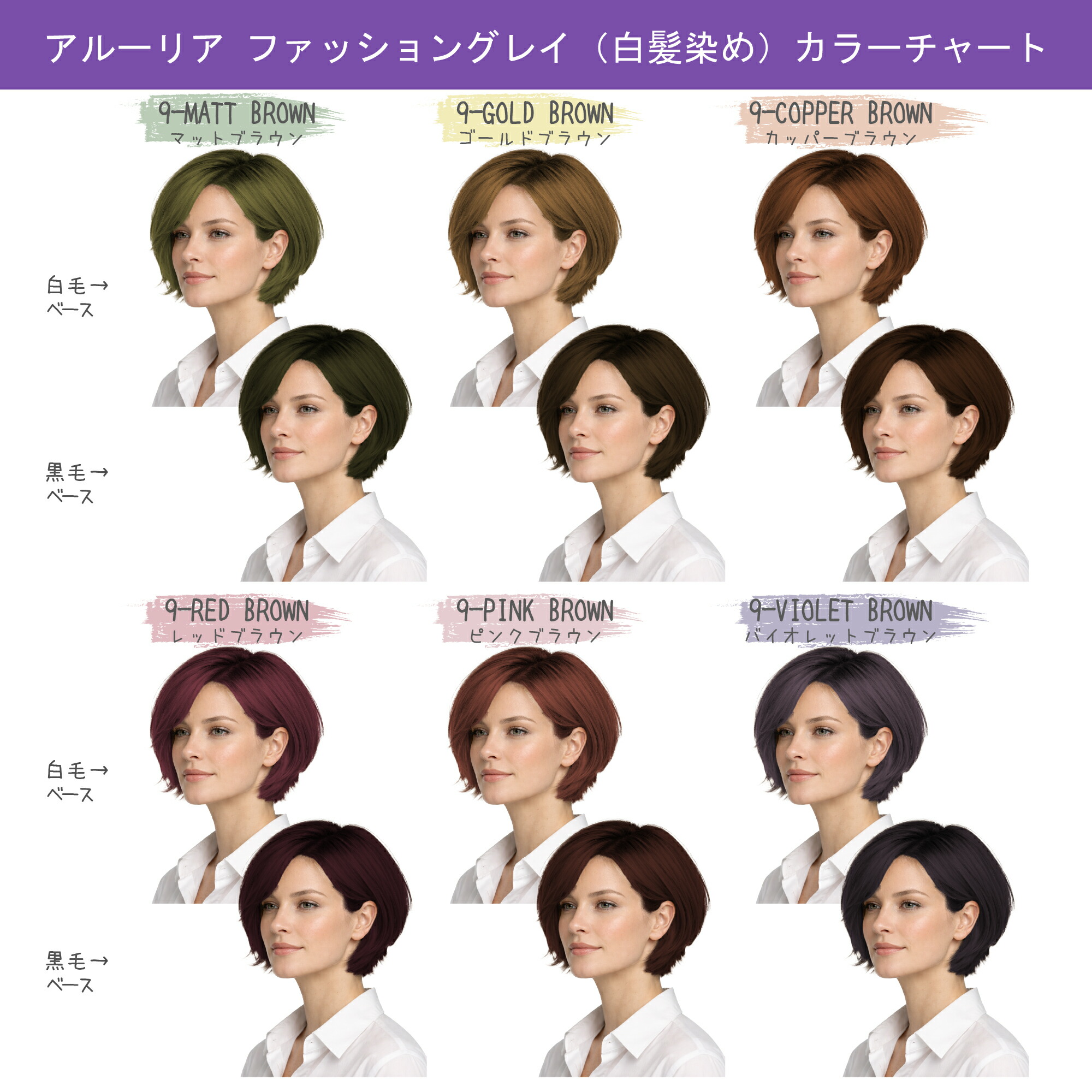 楽天市場】白髪染め ロレアル アルーリア ファッショングレイ 90g