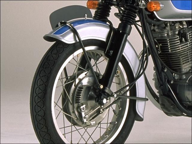楽天市場】SR400（78年〜） クラシックフロントフェンダーフレアー