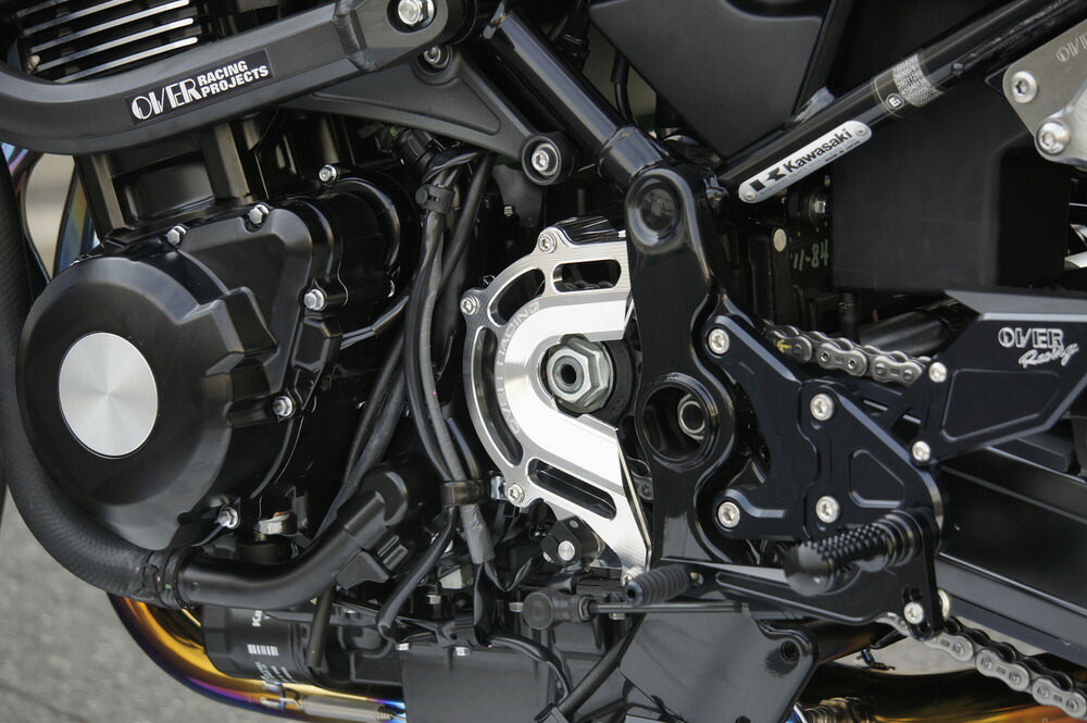 楽天市場】Z900RS スプロケットカバー チェンジアシスト付 ブラック