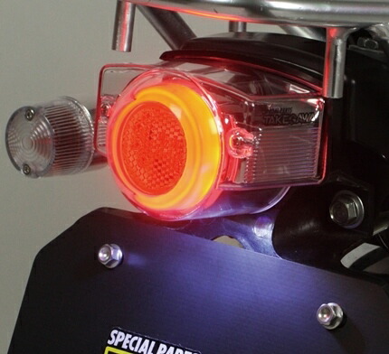 楽天市場】ズーマー（ZOOMER）AF58 ブレイズLEDテールランプ クリア