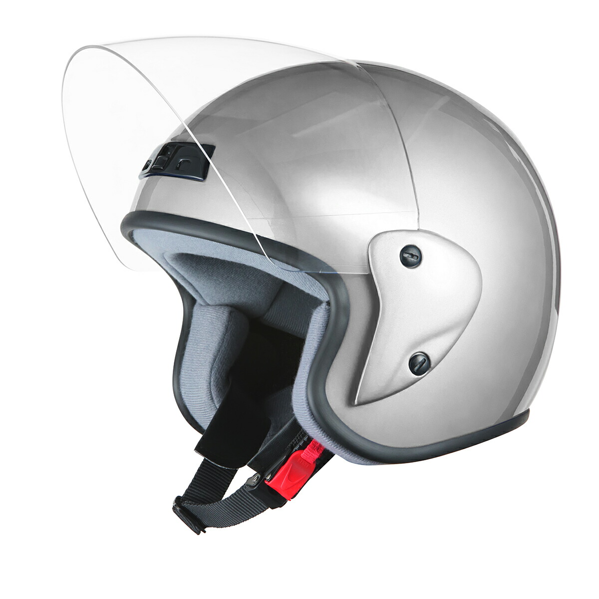 SHIRO SH-215 shiro ジェットヘルメット ジェットヘルメット シルバー