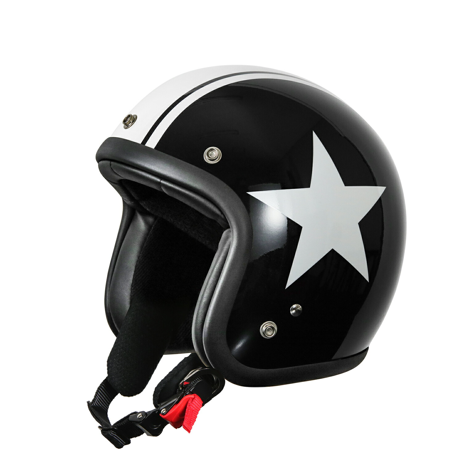 楽天市場】バイクヘルメット スモールジェット タイプC ホワイト