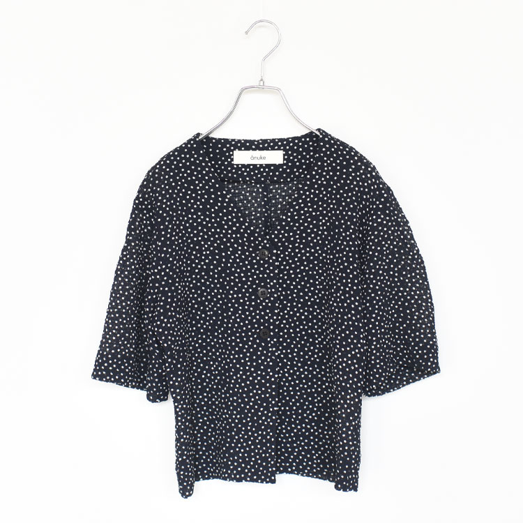 楽天市場】【SALE 30％OFF】anuke（アンヌーク）/Vneck Dot Blouse V