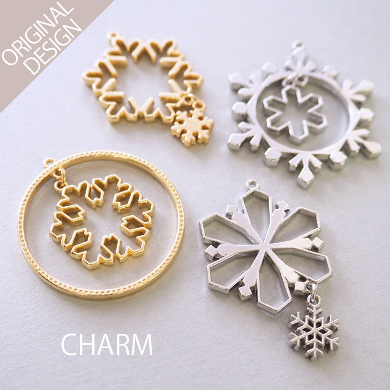 楽天市場】空枠 ゆらゆら 雪の結晶 BLAZE ハンドメイド クラフト 手芸