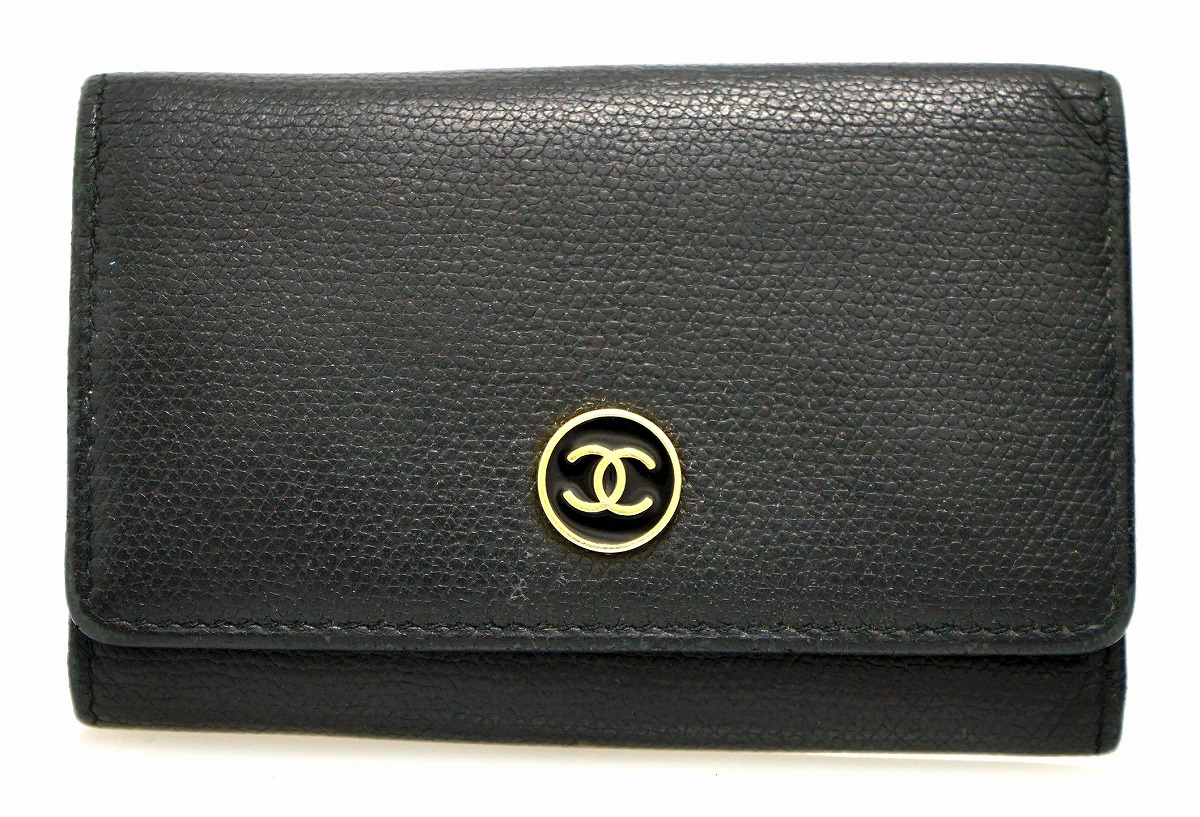 楽天市場】CHANEL シャネル ココボタン 6連キーケース ココマーク