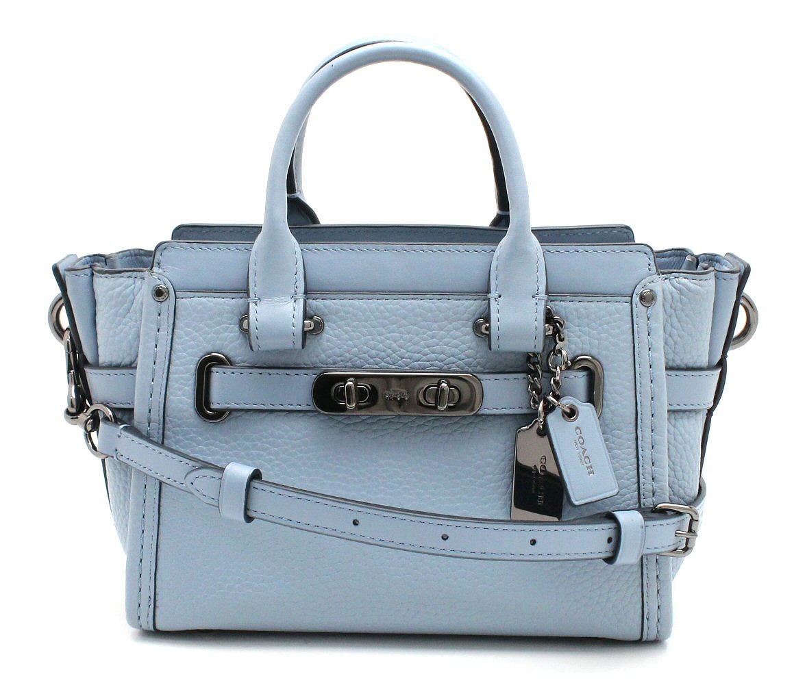 楽天市場】【バッグ】COACH コーチ スワッガー 20 レザー 2WAY