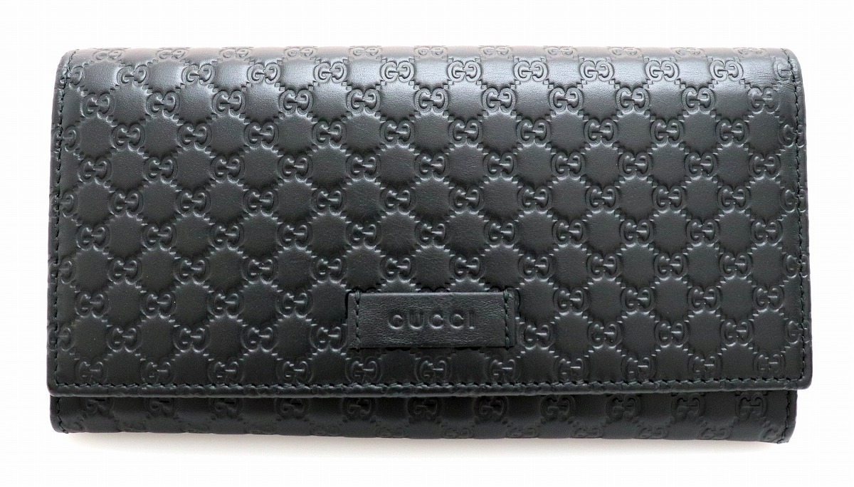 楽天市場】【財布】GUCCI グッチ マイクログッチシマ 2つ折長財布
