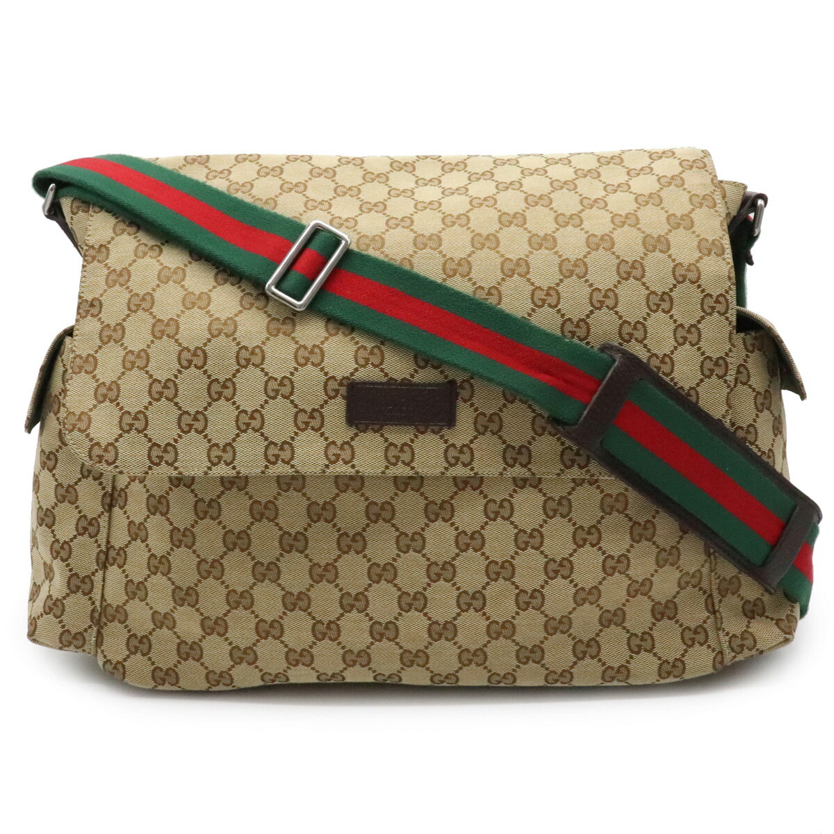 楽天市場】【バッグ】GUCCI グッチ GGキャンバス マザーズバッグ