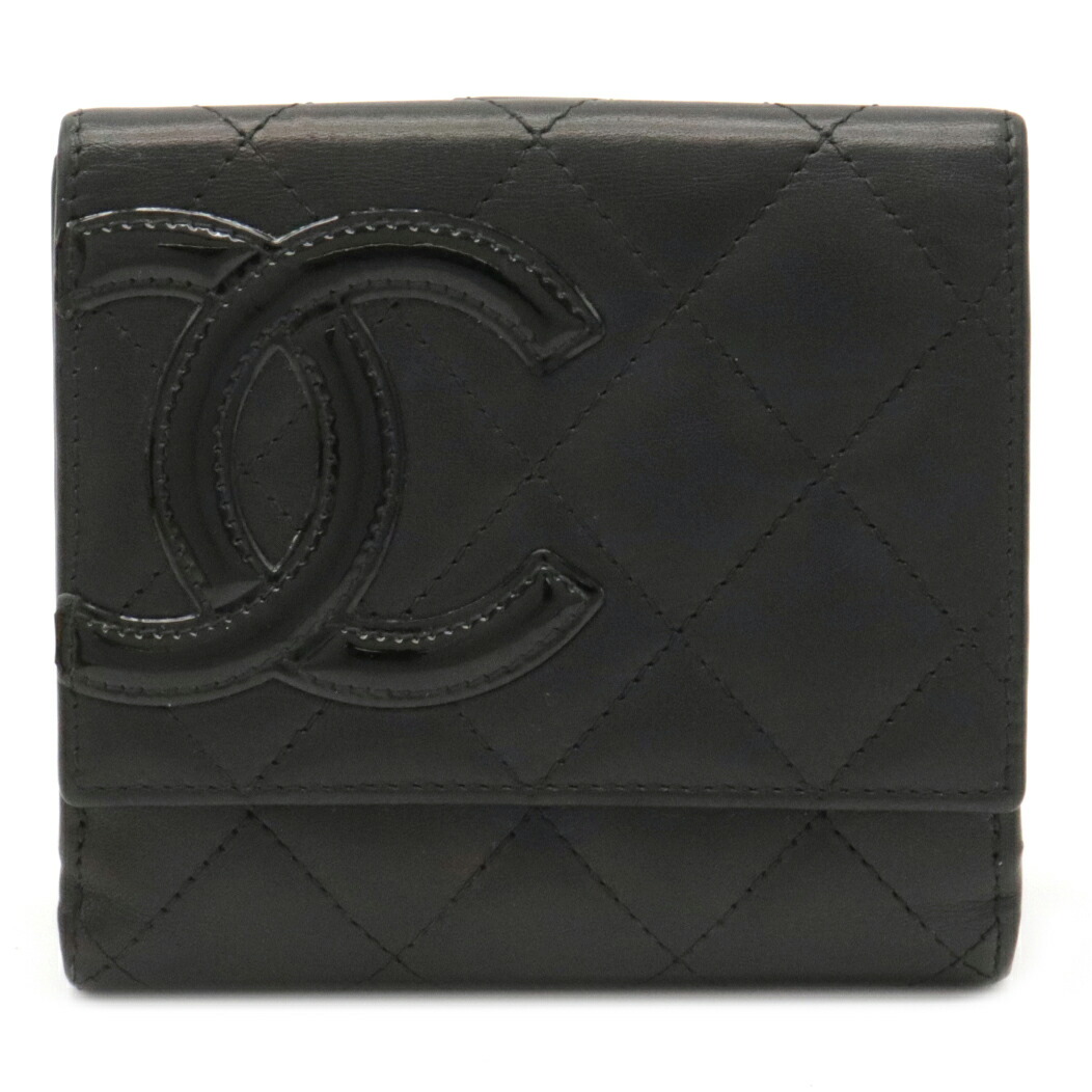 楽天市場】【財布】CHANEL シャネル カンボンライン ココマーク