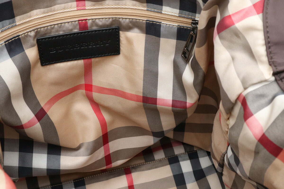 楽天市場】【バッグ】BURBERRY バーバリー トートバッグ ラージトート