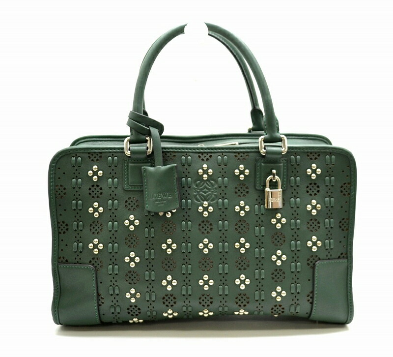 LOEWE ロエベハンドバッグバタフライがま口スタッズ946