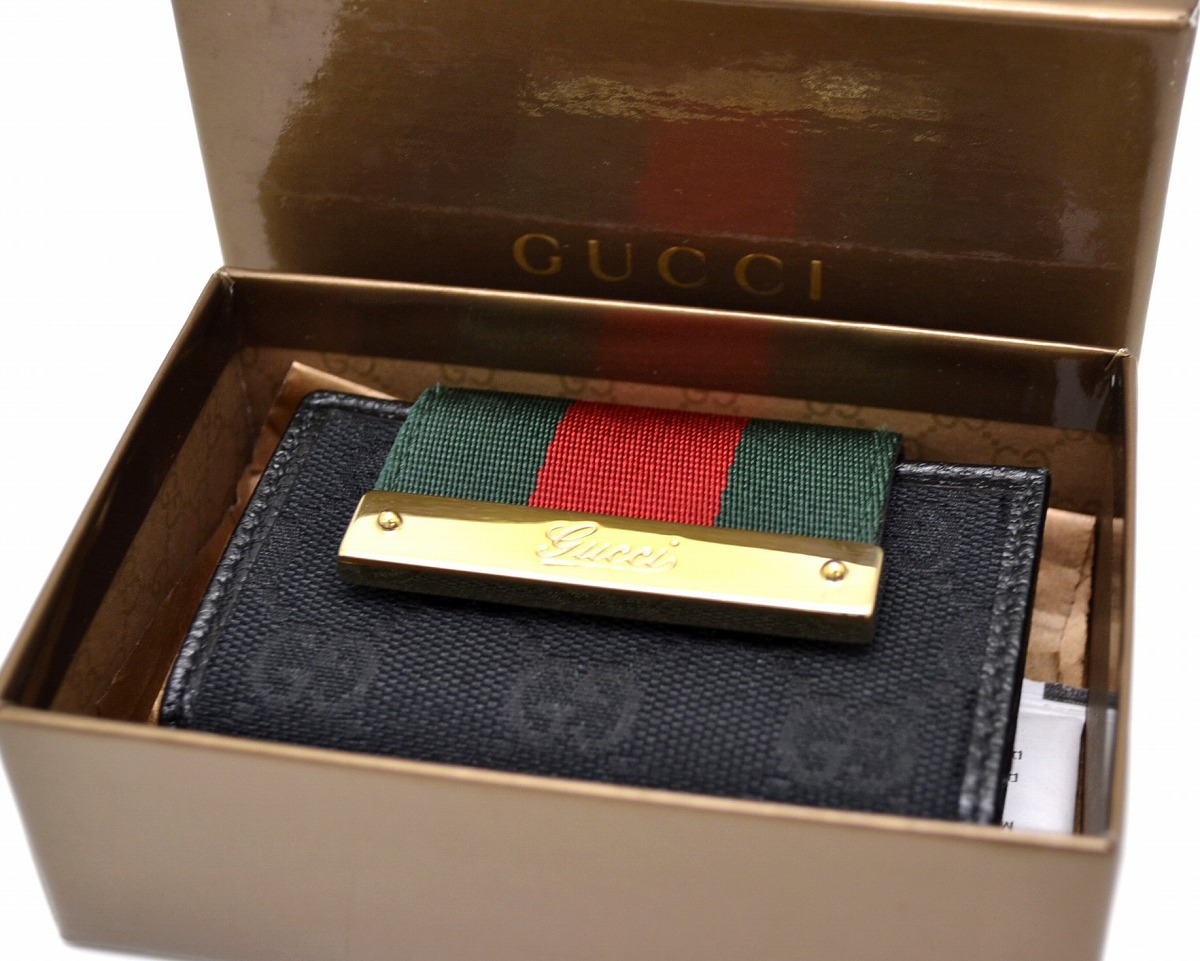 楽天市場】【新品未使用品】GUCCI グッチ GGキャンバス ウェビング