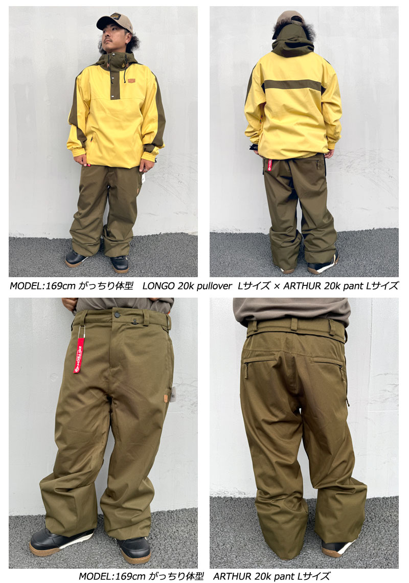 楽天市場】24-25 VOLCOM/ボルコム ARTHUR 20K pant 着用説明動画