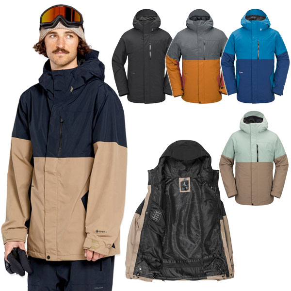 楽天市場】24-25 VOLCOM/ボルコム L GORE-TEX jacket 着用説明動画