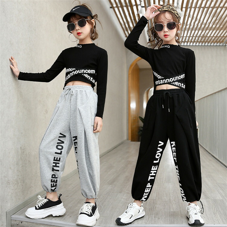 楽天市場】韓国子供服 セットアップ キッズダンス衣装 ヒップホップ