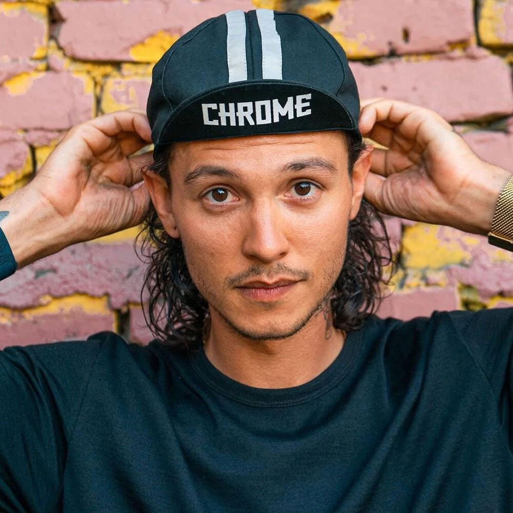楽天市場】クローム サイクリング キャップ CHROME CYCLING CAP BLACK