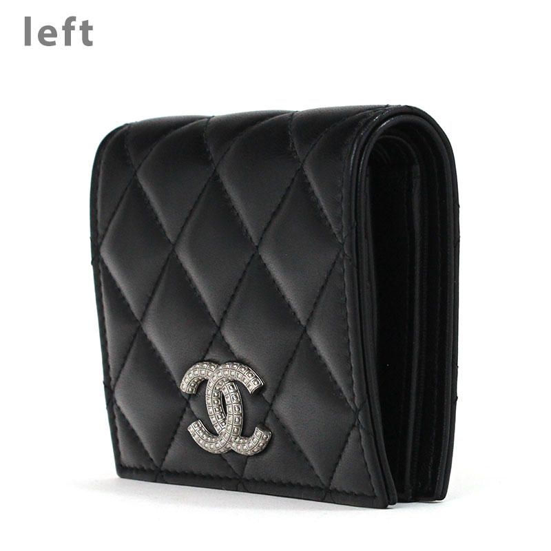 楽天市場】シャネル CHANEL 二つ折り財布 クラシックスモール