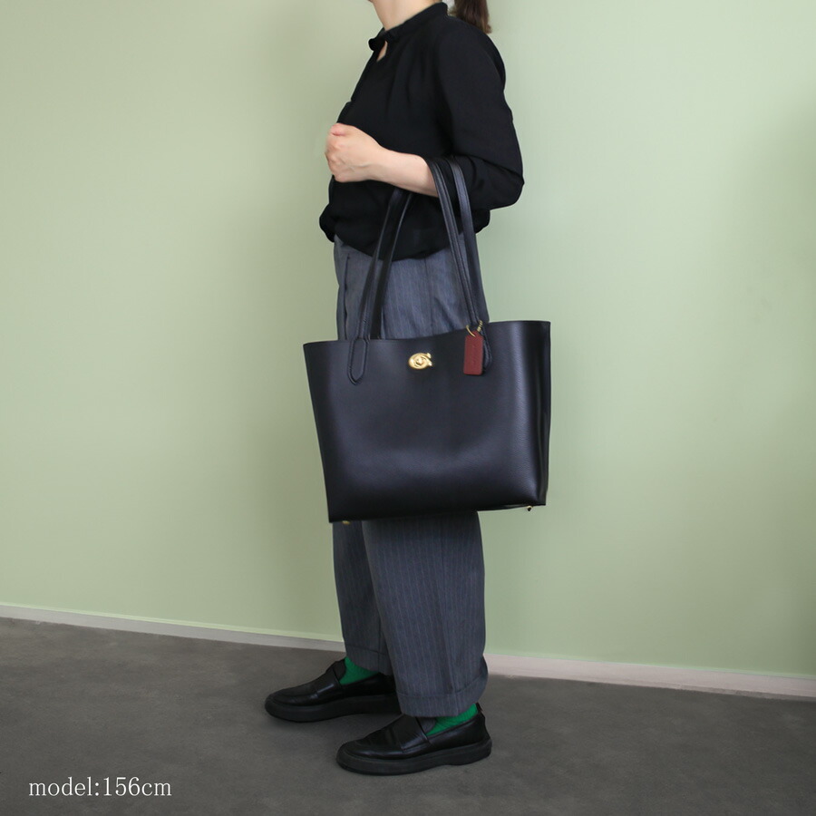楽天市場】COACH（コーチ） ウィロウ トートバッグ C0689 B4/BK