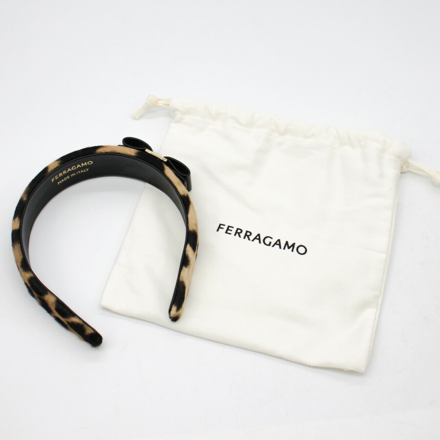楽天市場】フェラガモ FERRAGAMO 340458 786476 カチューシャ ヘア