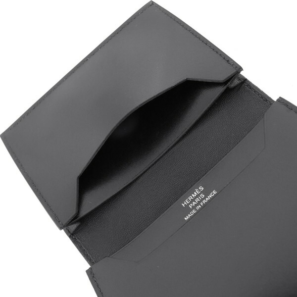 楽天市場】【未使用品】 エルメス カードケース ベアン ボックスカーフ