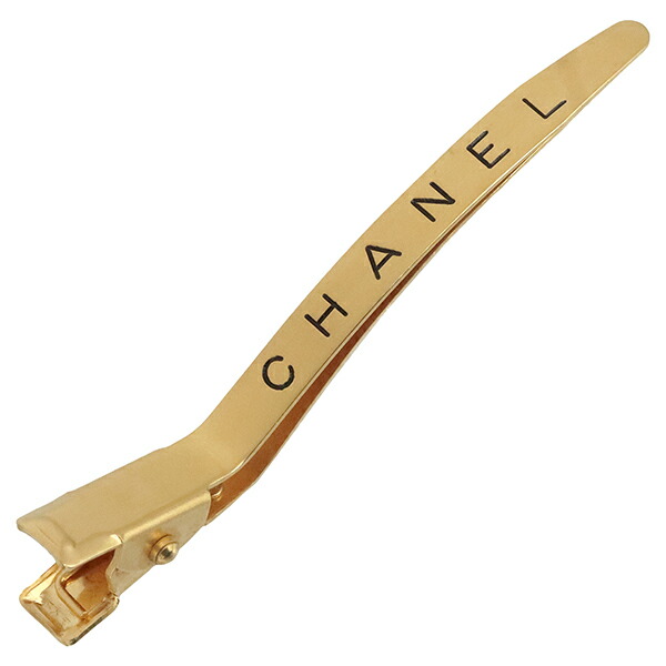 楽天市場】【ヴィンテージ】 シャネル ヘアクリップ CHANELロゴ