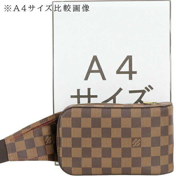 楽天市場】【超美品】 ルイヴィトン ボディバッグ ジェロニモス ダミエ