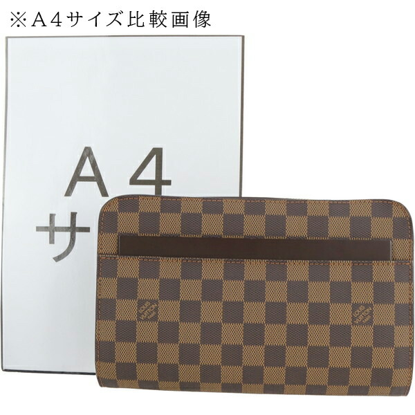 楽天市場】【超美品】 ルイヴィトン セカンドバッグ サンルイ ダミエ