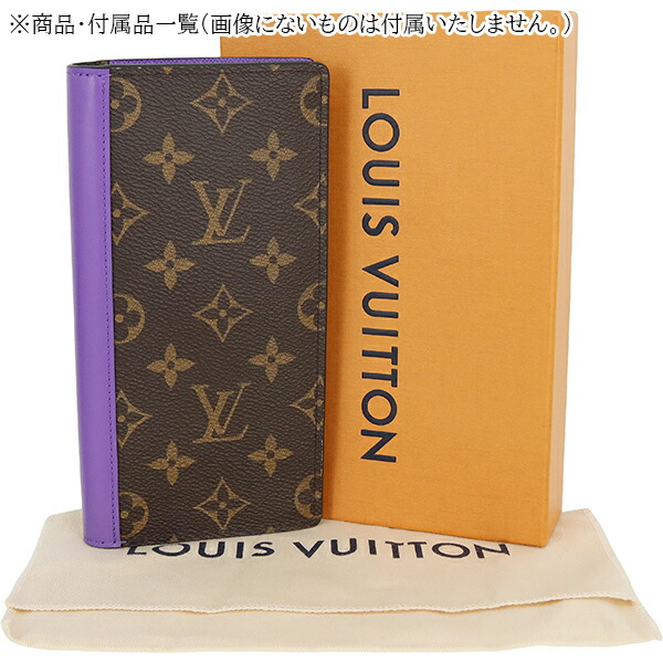 楽天市場】【新品】 ルイヴィトン 長財布 ポルトフォイユ ブラザ