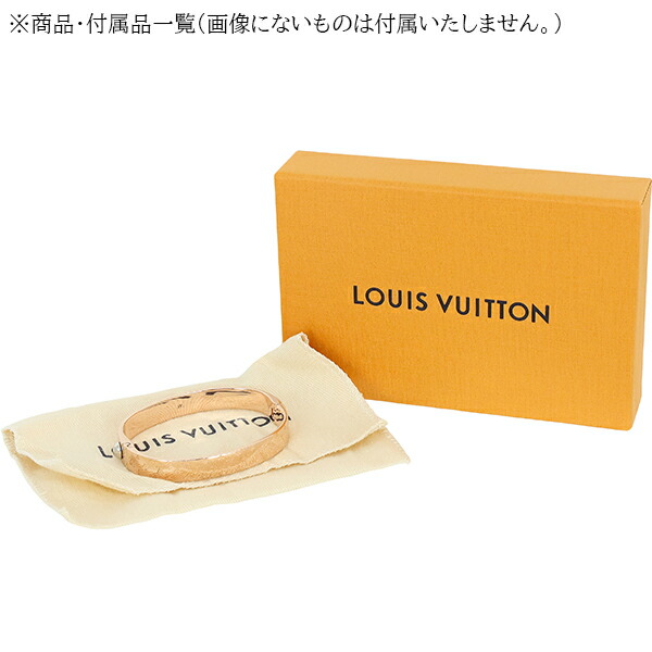 楽天市場】【美品】 ルイヴィトン ブレスレット カフ ナノグラム M