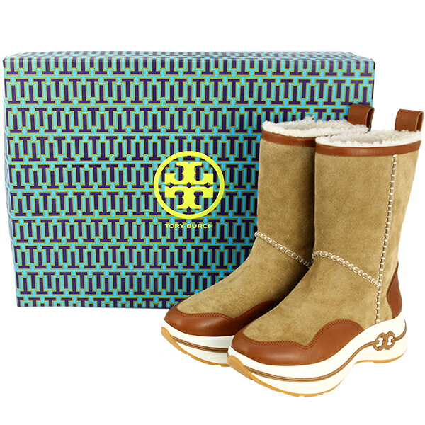 楽天市場】TORY BURCH トリーバーチ ファーブーツ 23.5cm 6.5サイズ