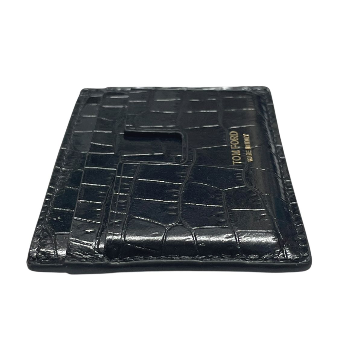 楽天市場】【中古】 TOM FORD トムフォード カードホルダー クロコ型