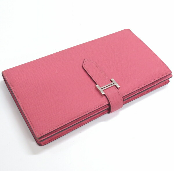 楽天市場】美品 良品 エルメス HERMES ベアンスフレ 長財布 ベアン