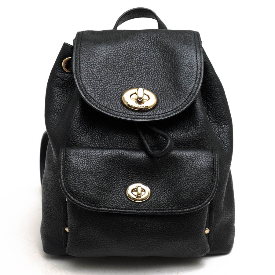楽天市場】COACH リュック コーチ 37581 Mini Turnlock Rucksack In