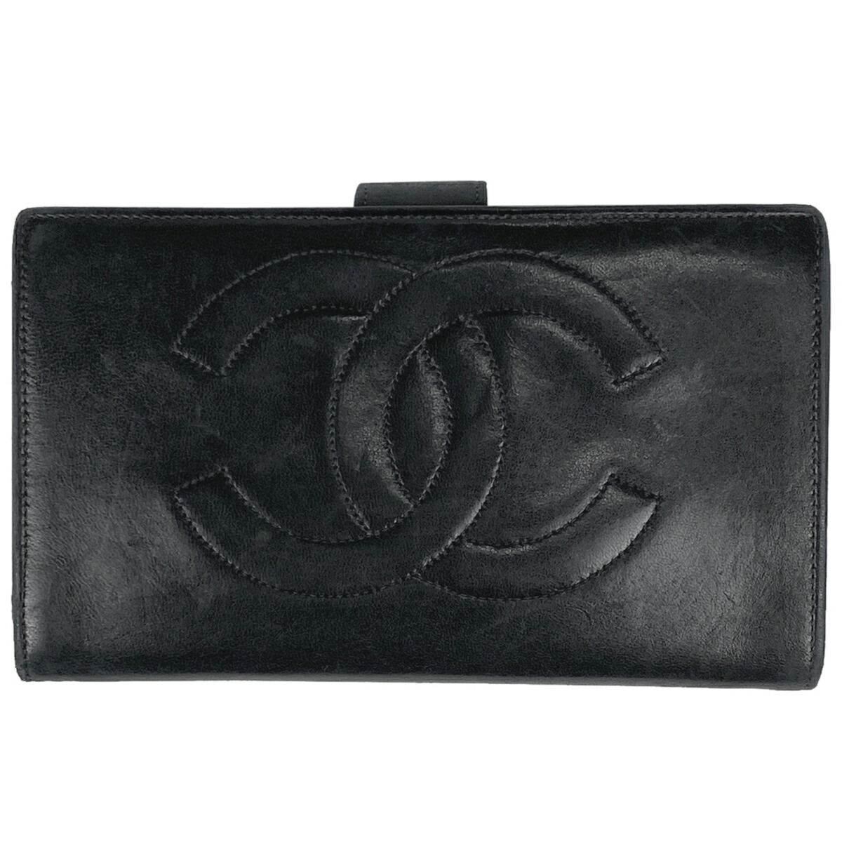 楽天市場】【ラッピング可】シャネル CHANEL ココマーク 二つ折り 長
