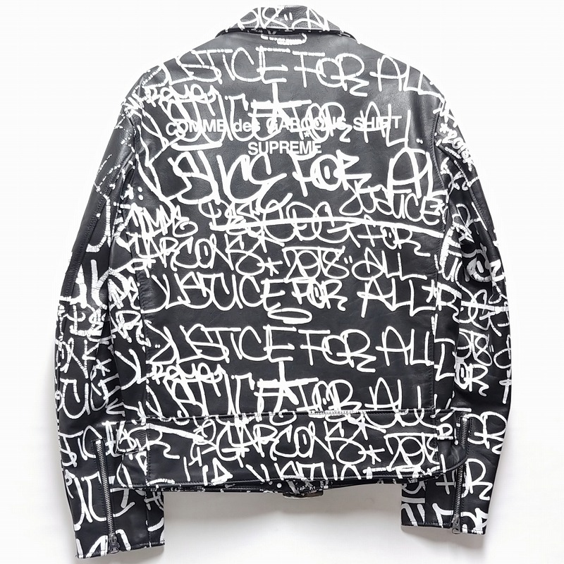 楽天市場】Supreme 18AW COMME des GARCONS SHIRT Schott Painted