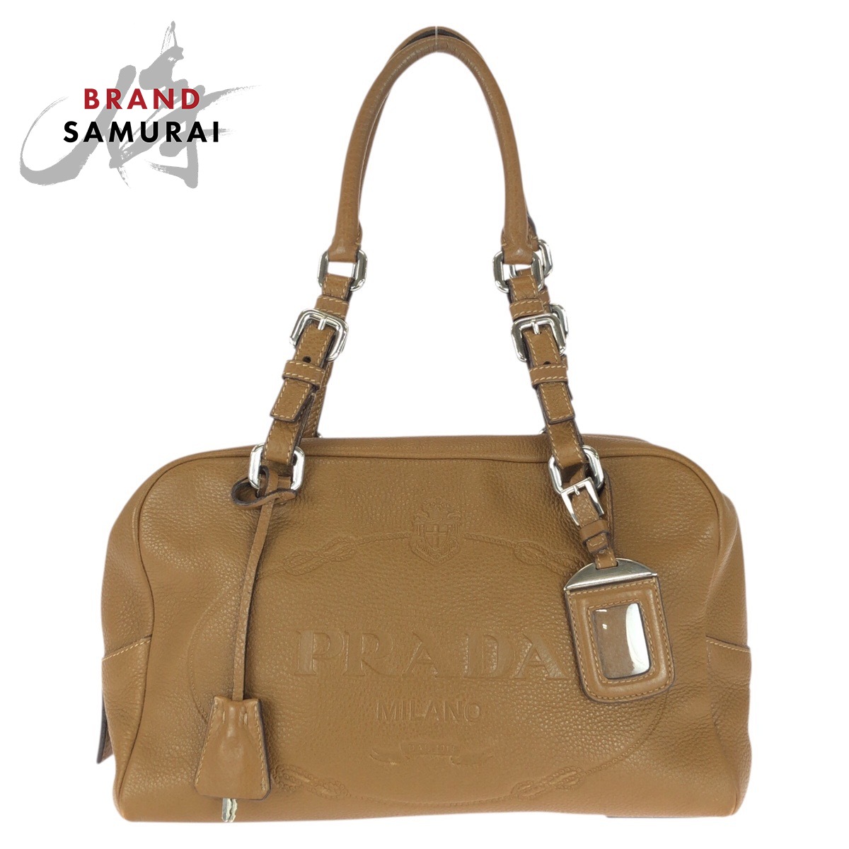 楽天市場】PRADA プラダ ボストンバッグ（カラーブラウン）（バッグ