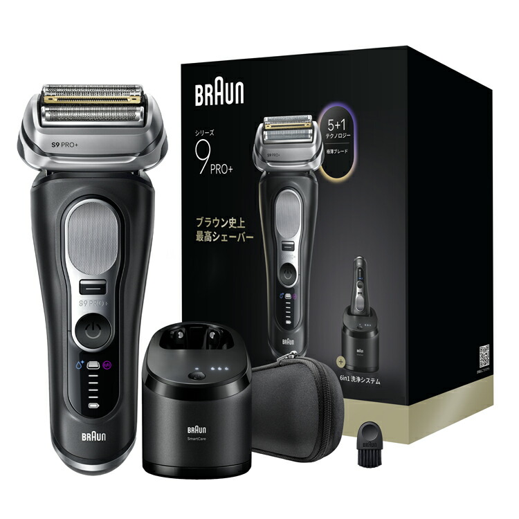 楽天市場】BRAUN ブラウン 電気シェーバー 充電式 シリーズ9Pro+