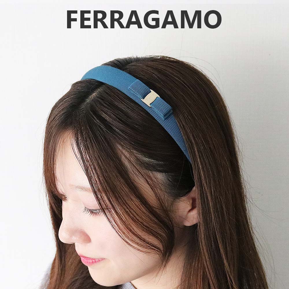 楽天市場】フェラガモ FERRAGAMO カチューシャ 340086 759761
