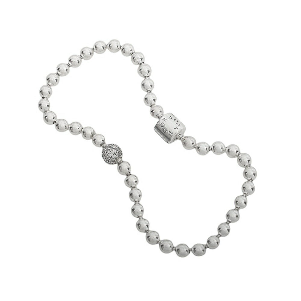 楽天市場】パンドラ PANDORA Beads & Pave Bracelet 598342CZ ブランド