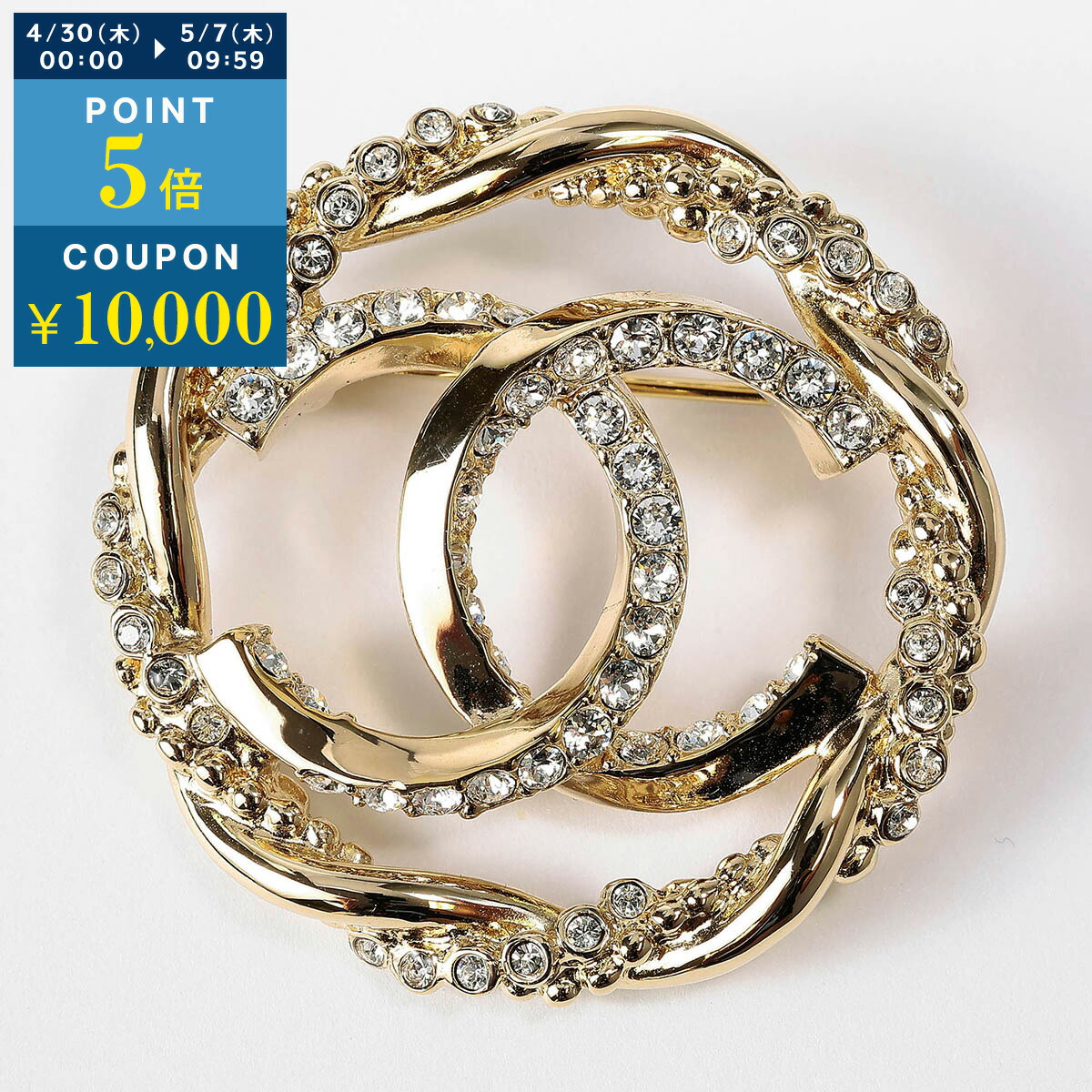楽天市場】シャネル ブローチ CHANEL ココマーク B23B CHANEL BROOCH