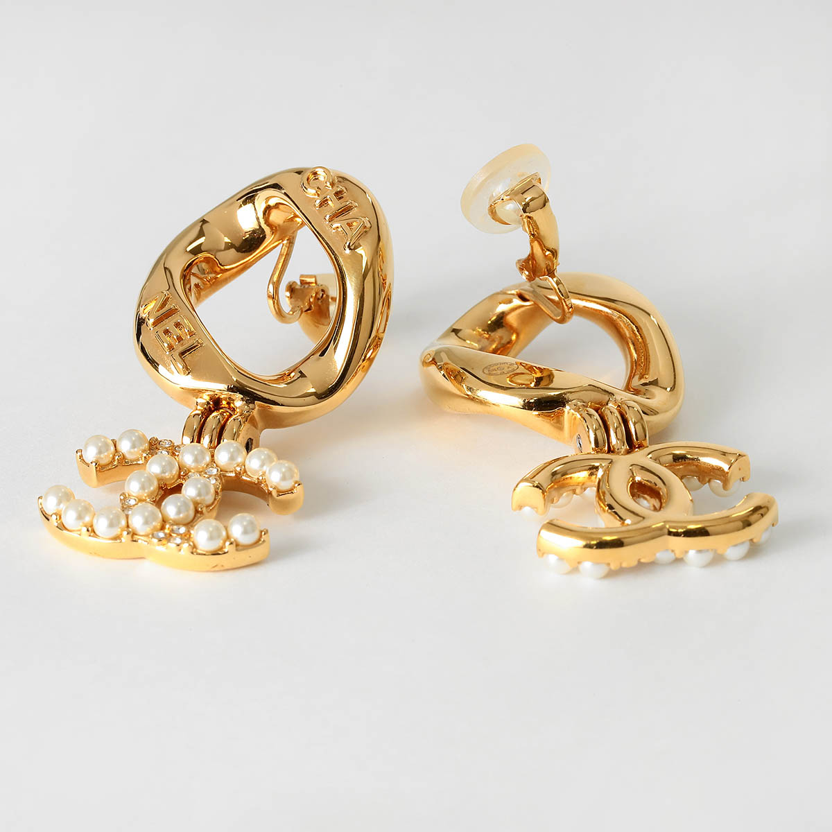楽天市場】シャネル ピアス CHANEL ココマーク CHANEL B24A FAKE PEARL