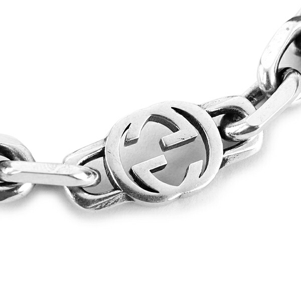 楽天市場】グッチ ブレスレット GUCCI インターロッキングG 620798