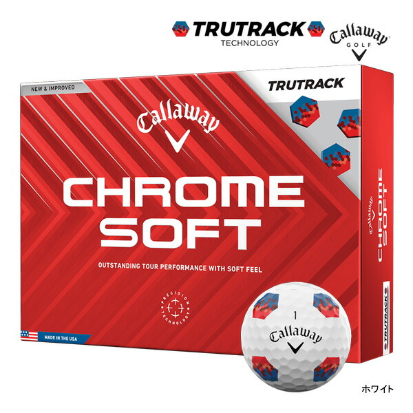 キャロウェイ(Callaway) ゴルフボール CHROME SOFT 24 1ダース」の人気