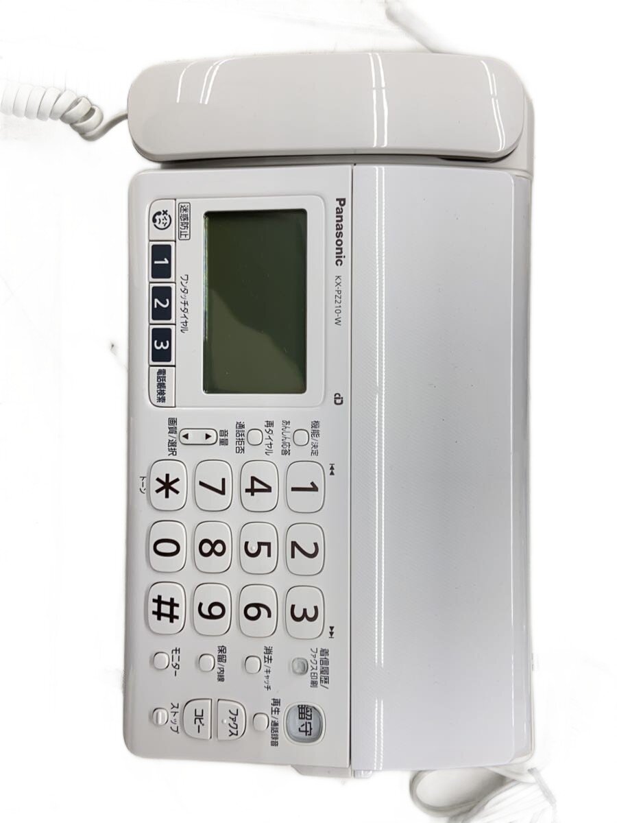 楽天市場】電話機 fax kx-pz210（メーカーパナソニック）の通販