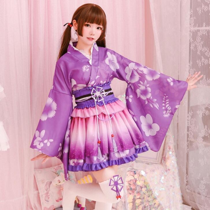 楽天市場】着物 コスプレ衣装 着物ドレス 浴衣 セット レディース
