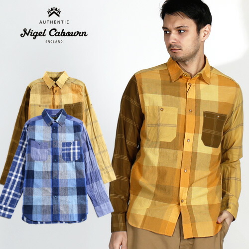 楽天市場】[期間SALE] nigel cabourn/ナイジェル・ケーボンMADRAS