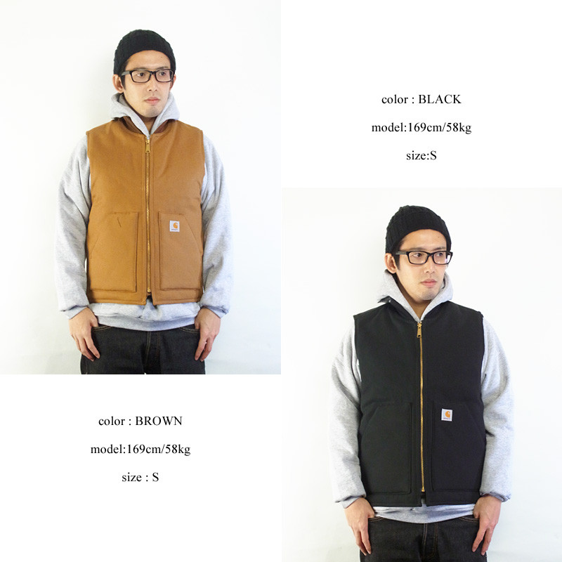 楽天市場】カーハート Carhartt V01 ダック ワークベスト ｜ ベスト